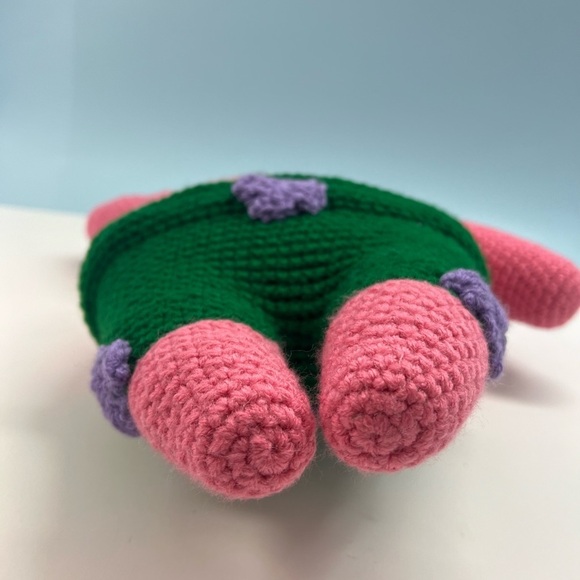 Handcrafted Patrick Star Plushie Doll Crochet Amigurumi - Picture 10 of 11
